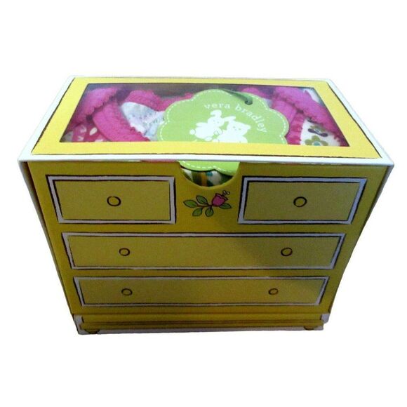 Vera Bradley Baby Tutti Frutti Ruffled Bottom Bodysuit Boxed Sz 3-6 Months NEW - Picture 2 of 7